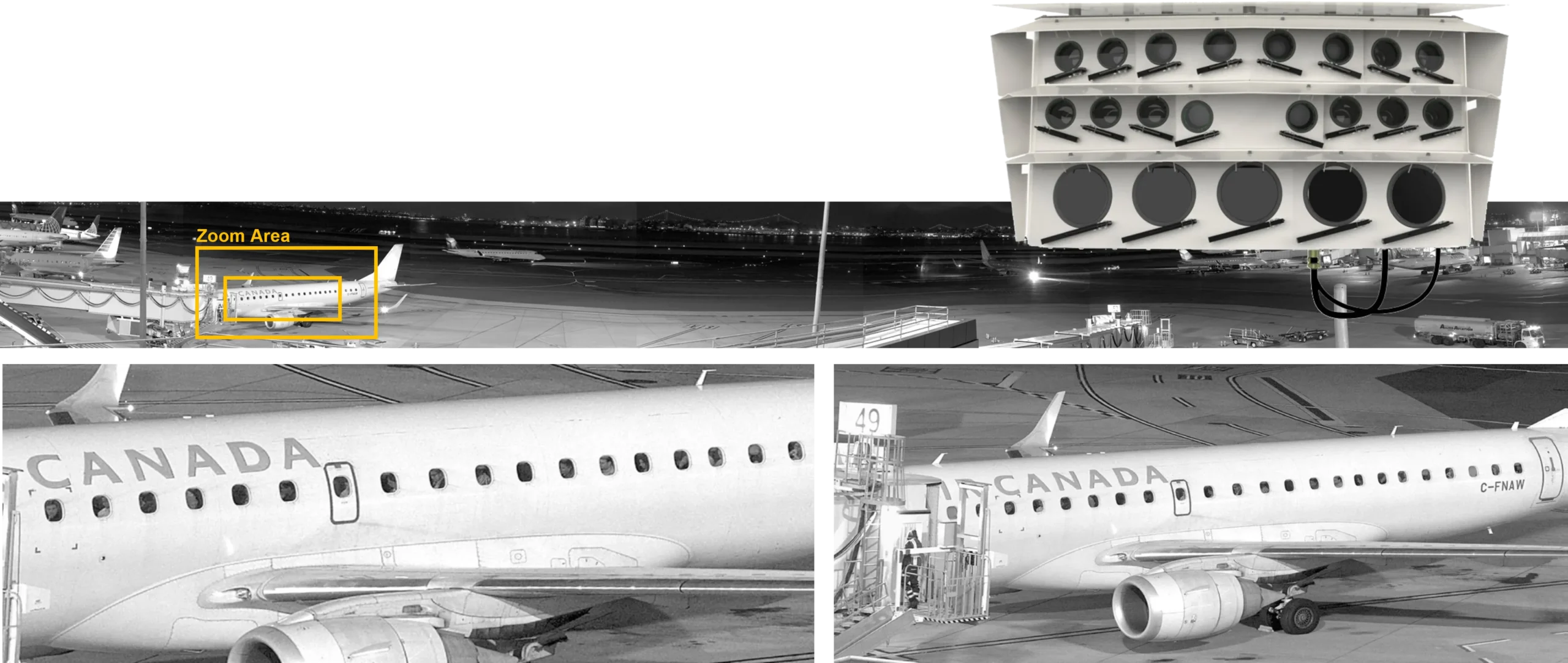 Visual Enhancement Using Panoramic Cameras